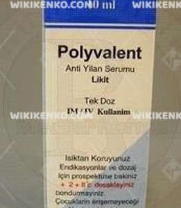 Polyvalent Yilan Zehiri Antiserum Liquid - Liyofilize (Attan)