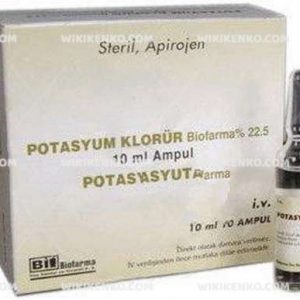 Potasyum Klorur Biofarma Ampul %22.5