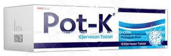 Pot - K Efervesan Tablet