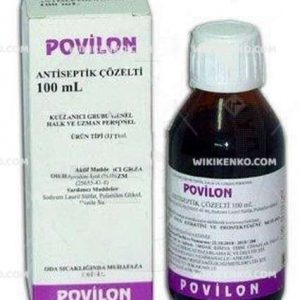 Povilon Antiseptik Solution (Cam Sisede)