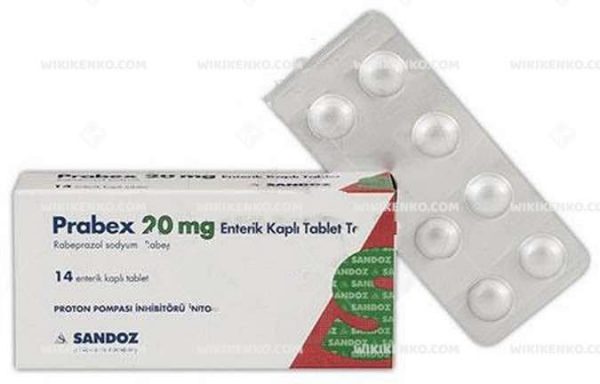 Prabex Enterik Coated Tablet 20 Mg