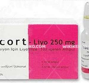 Precort – Liyo I.M./I.V. Injection Icin Liyofilize Powder Iceren Amp. 250 Mg
