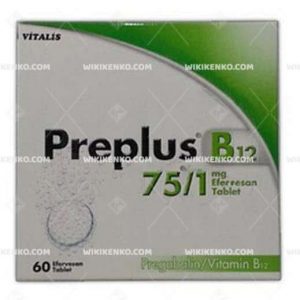 Preplus B12 Efervesan Tablet   75 Mg/1Mg