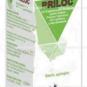 Priloc Injection Solution Iceren Vial