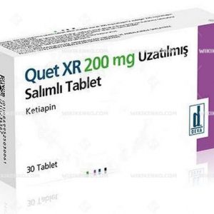 Quet Xr Uzatilmis Salimli Tablet  200 Mg