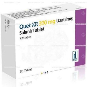 Quet Xr Uzatilmis Salimli Tablet  300 Mg