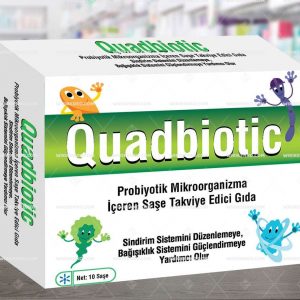 Quadbiotic Probiotik Mikroorganizma Iceren Sache Takviye Edici Gida