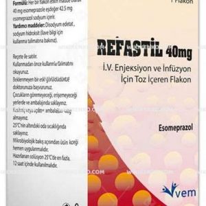 Refastil I.V. Injection Ve Infusion Icin Powder Iceren Vial