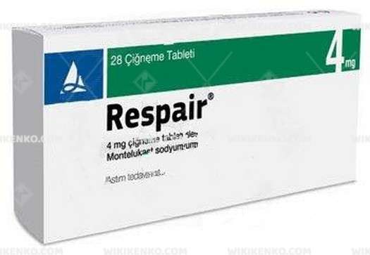 Respair Chewable Tablet 4 Mg