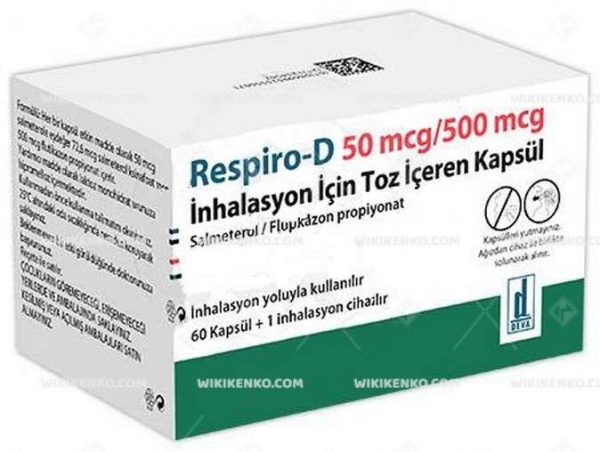 Respiro-D Inhalation Icin Powder Iceren Capsule 50 Mcg/500Mcg