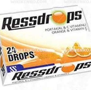 Ressdrops Portakal & C Vitaminli