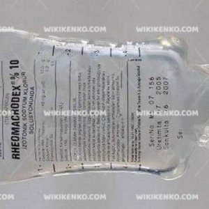 Rheomacrodex %10 - Izotonik Sodyum Klorur Solutionunda (Medifleks)