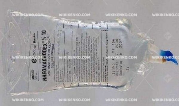 Rheomacrodex %10 - Izotonik Sodyum Klorur Solutionunda (Medifleks)