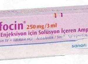 Rifocin Im Injection Icin Solution Iceren Ampul 250 Mg/3Ml