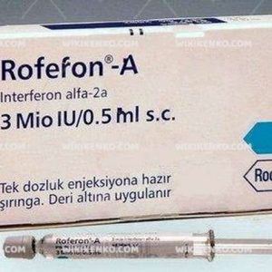 Roferon - A Roche I.U. Injectiona Hazir Syringe 3.000.000 Iu