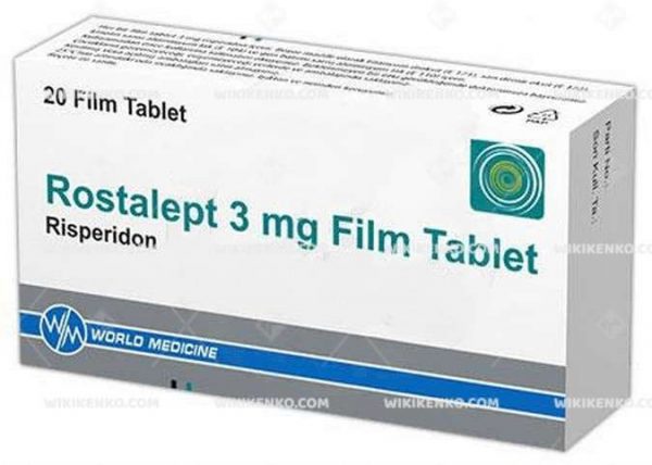 Rostalept Film Tablet 3Mg