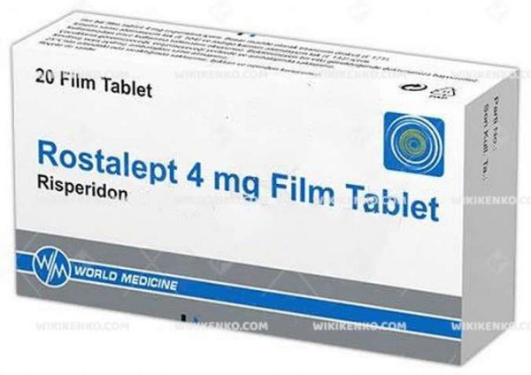 Rostalept Film Tablet 4Mg