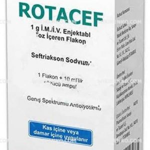 Rotacef I.M./I.V. Injection Solution Icin Powder Iceren Vial 0.5 G