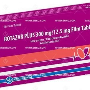 Rotazar Plus Film Tablet  300 Mg/12,5Mg