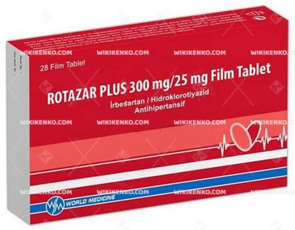 Rotazar Plus Film Tablet 300 Mg/25Mg
