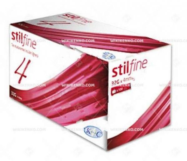 Stilfine Insulin Kalem Needle 4 Mm (32G)