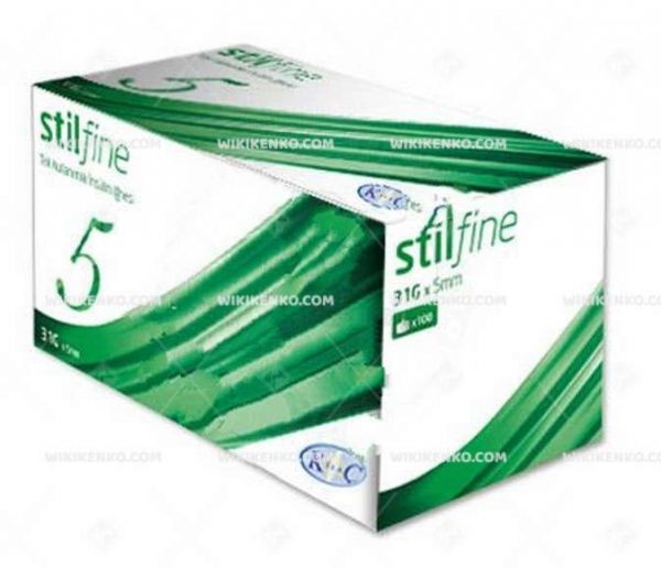 Stilfine Insulin Kalem Needle 5 Mm (31G)