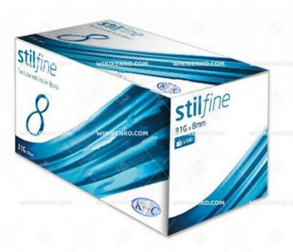Stilfine Insulin Kalem Needle 8 Mm (31G)