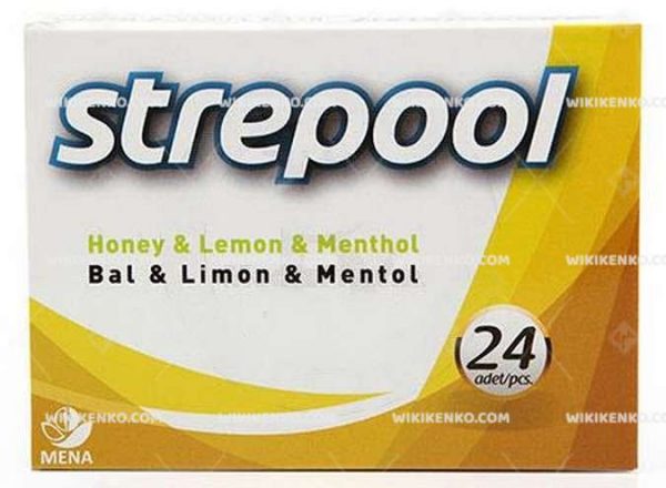 Strepool Pastil Bal & Limon & Mentol