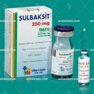 Sulbaksit Im/Iv Injection Vial 250 Mg/125Mg