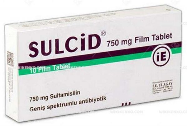 Sulcid Film Tablet 750 Mg