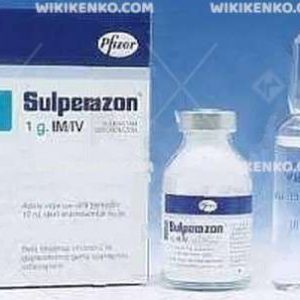 Sulperazon Im/Iv Injection Solution Icin Powder Iceren Vial  1000 Mg/1000Mg