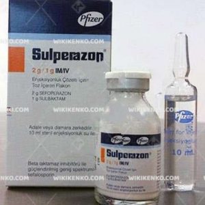 Sulperazon Im/Iv Injection Solution Icin Powder Iceren Vial  2000 Mg/1000Mg
