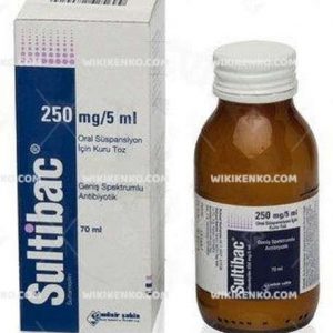 Sultibac Oral Suspension Icin Kuru Powder 250 Mg/5Ml (70Ml)