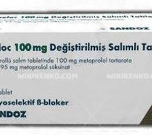 Saneloc Degistirilmis Salimli Tablet  100 Mg