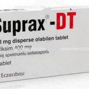 Suprax Dt Disperse Olabilen Tablet