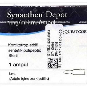 Synacthen Depot I.M. Ampul 1 Mg/Ml