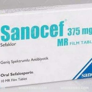 Sanocef Mr Film Tablet  375 Mg
