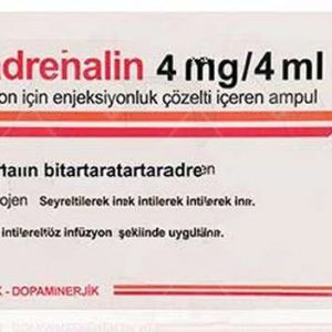 Seladrenalin I.V. Infusion Icin Enj. Solution Iceren Ampul