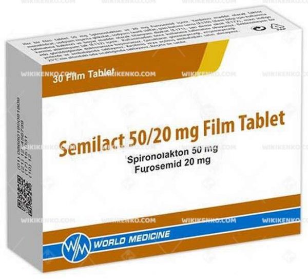 Semilact Film Tablet 50Mg/20Mg