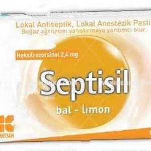 Septisil Pastil (Bal – Limon)
