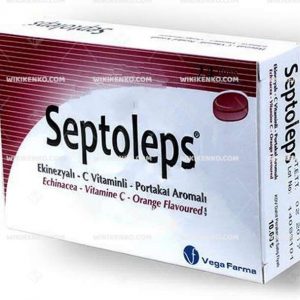 Septoleps Pastil Ekinezya & C Vitamini & Portakal