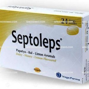 Septoleps Pastil Papatya & Bal & Limon