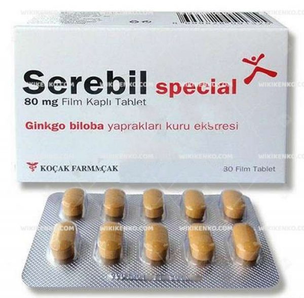 Serebil Special Film Coated Tablet