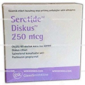 Seretide Diskus Inhalation Icin Powder  50 Mcg/250Mcg