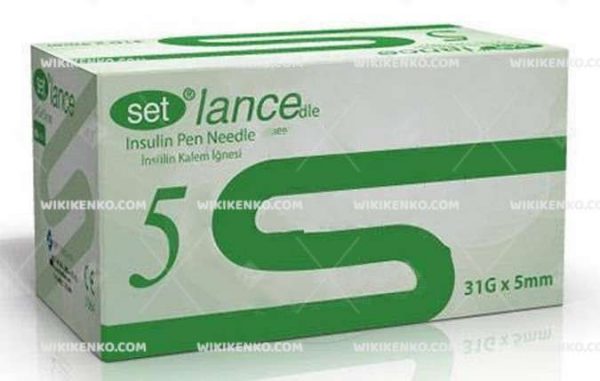 Set Lance Insulin Kalem Needle 5 Mm (32G)