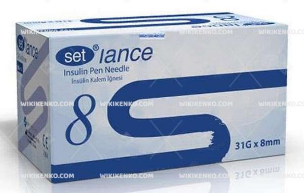 Set Lance Insulin Kalem Needle 8 Mm (32G)