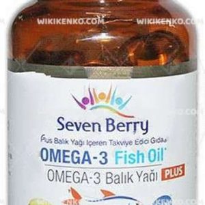 Seven Berry Plus Fish Oil Iceren Takviye Edici Gida - Cam Bottle