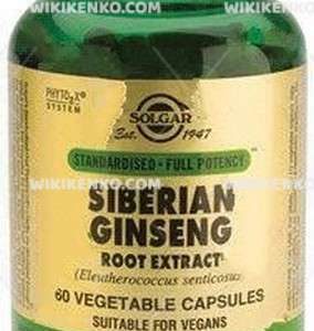 Siberian Ginseng Root Extract (Sfp) Capsule