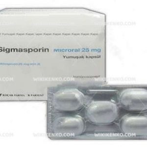 Sigmasporin Microral Soft Capsule 25 Mg
