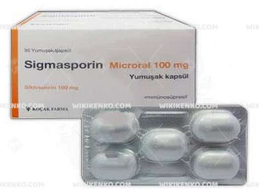 Sigmasporin Microral Soft Capsule 100 Mg